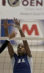 Block Records Fall in Loss to IUPUI Image