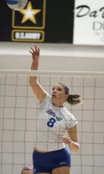 IPFW Holds on For Five-Set Victory Image