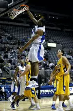 Mastodons Hit Century Mark in Grabbing First Conference Win Image