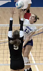 Schlindwein's 17 Kills Lead IPFW to Sweep Image