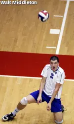 No. 12 Lewis Flies over IPFW Image