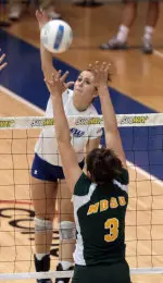 Mastodons Fall in Five to Bison Image