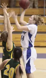 Mastodons Fight Rebounding Blues on Senior Night Image