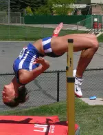 Katy Moore Sets High Jump Record at Purdue Image