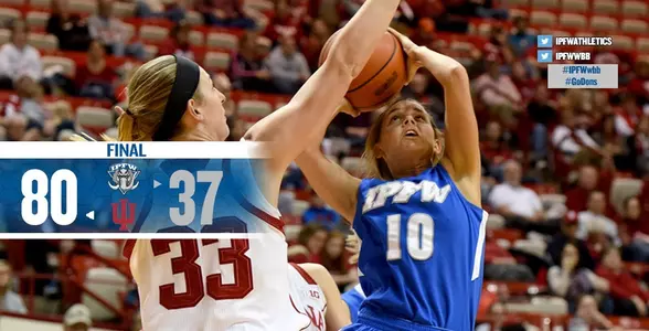 2014-15 WBB at Indiana Final