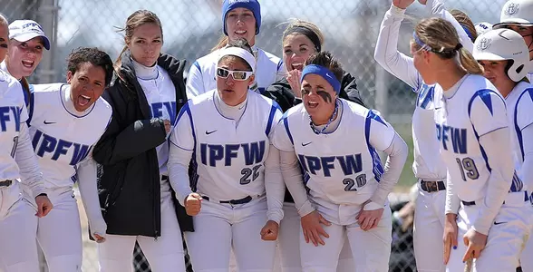 Softball Homer Celebration