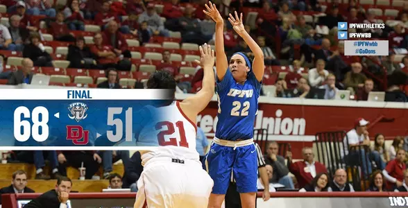 2014-15 WBB at UD Final