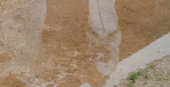 Baseball Rain Image