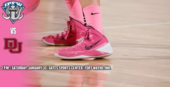 2015-16 WBB vs DU Pink