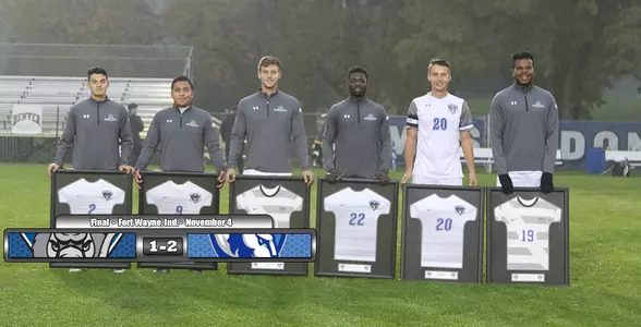 2017 men's soccer senior day