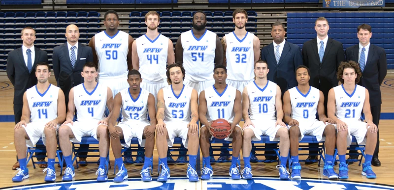 2014-15 Men's Basketball Team Photo