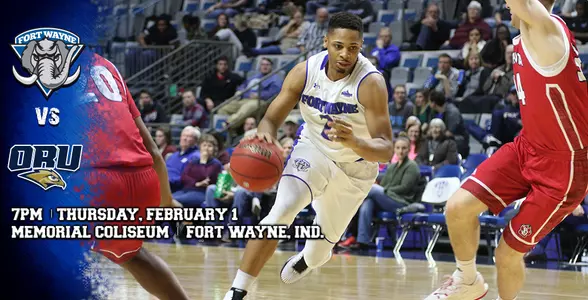 mens basketball vs Oral Roberts