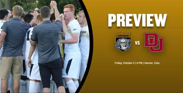 Men's Soccer Preview DU