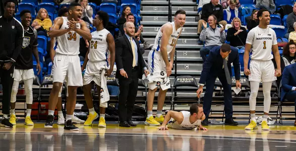 bench huddle celebration