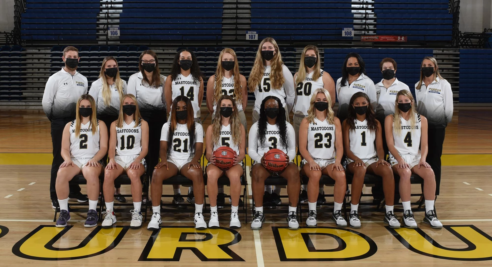 2020-21 WBB Team Photo