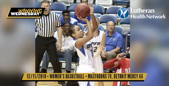 Winning Wednesday vs Detroit Mercy