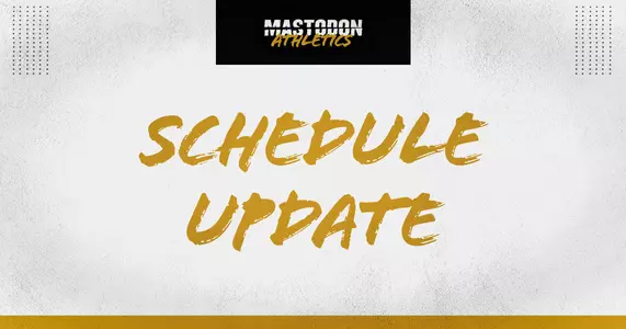 athletics schedule update