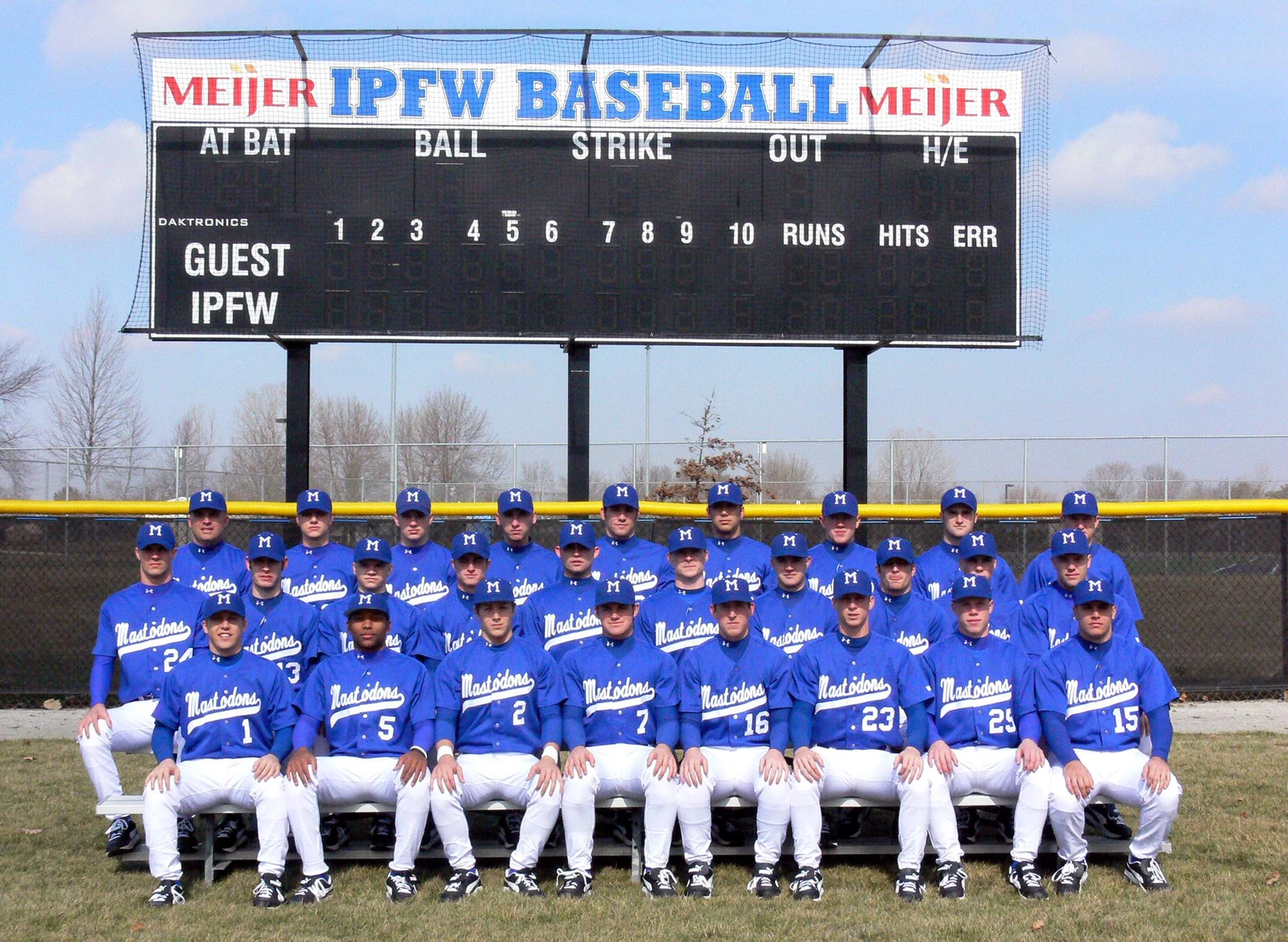 2006 baseball team photo