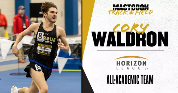 Cory Waldron All-Academic