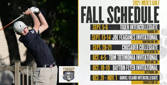 men's golf schedule