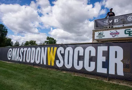 generic soccer Hefner team huddle field
