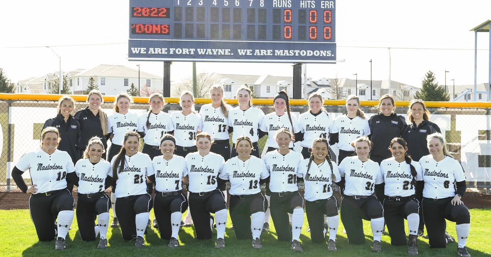 Softball Team Picture 2022