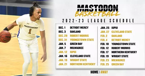 2022 23 MBB league schedule