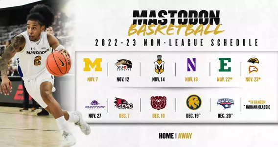 schedule MBB non league