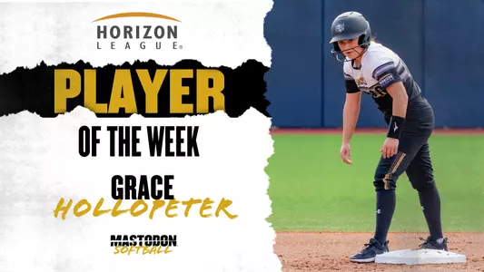 Softball POTW Grace Hollopeter