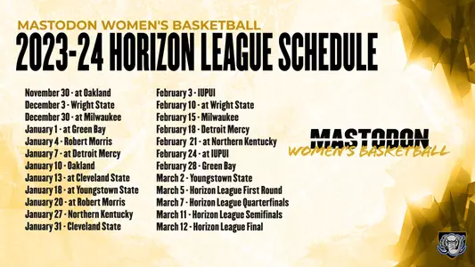WBB League Schedule