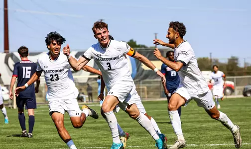 Men's Soccer Rallies For 2-1 Win Over Robert Morris Image