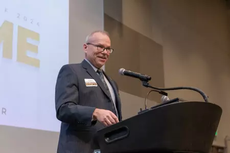 Feature Story: Heffron Proves Perfect fit for Mastodon Athletics, Hall of Fame Image