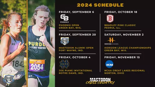 cross country schedule updated