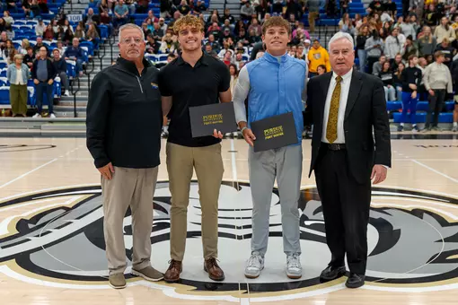 men's golf AJ Agnew and Landon Smith