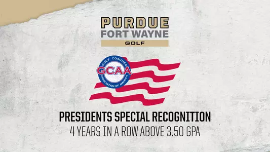 GCAA Presidents Special Recognition 2025