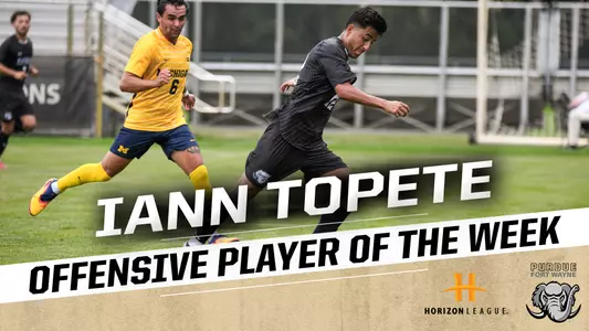 Iann topete POTW