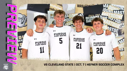MSOC vs. Cleveland State Preview 1007
