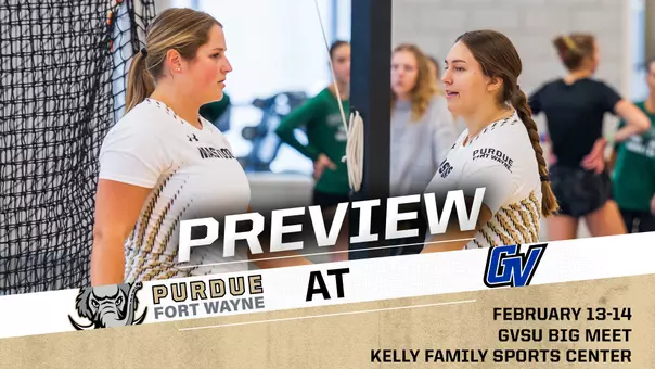 TF 2026 GVSU Big Meet Preview Graphic