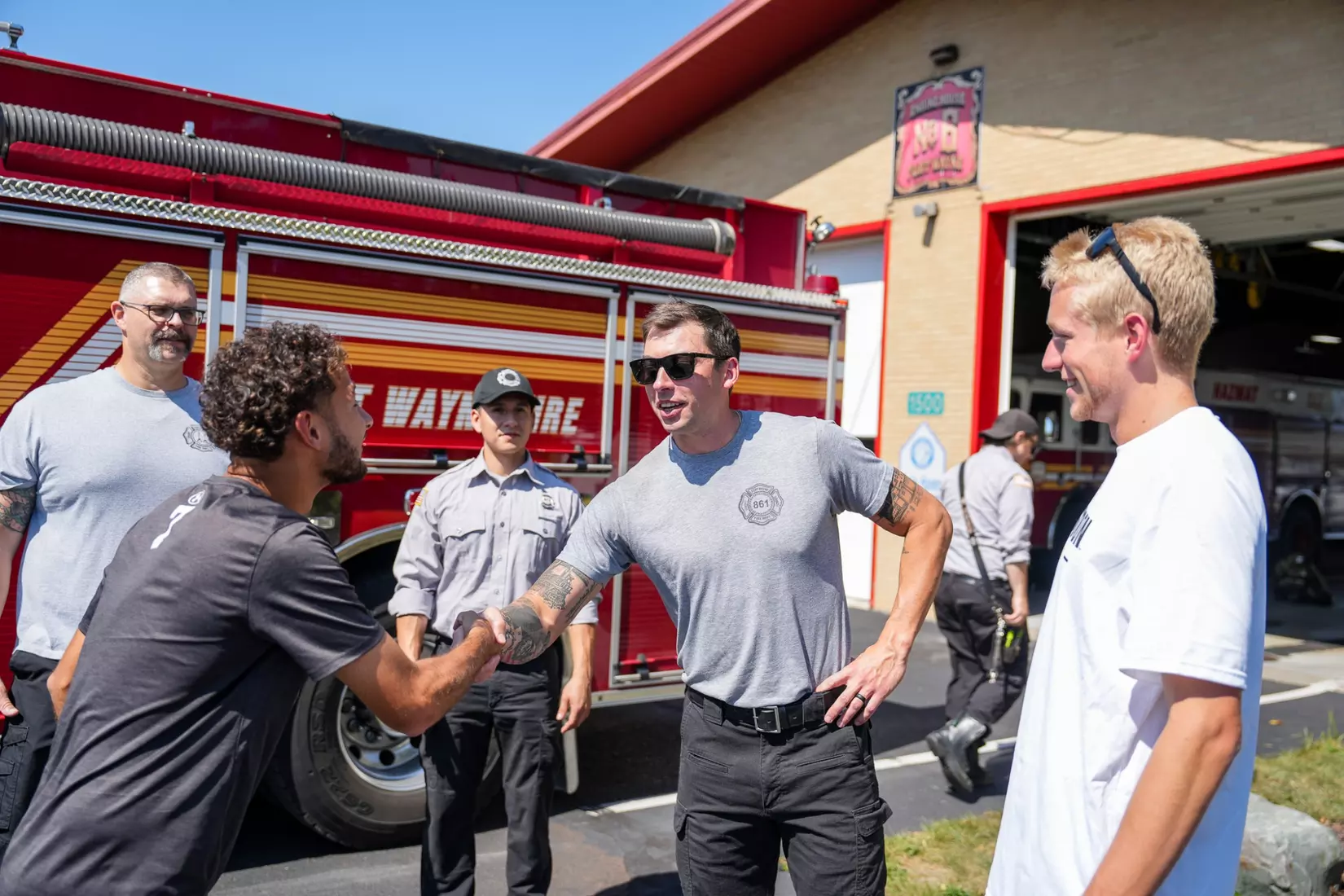 Fire station visit
