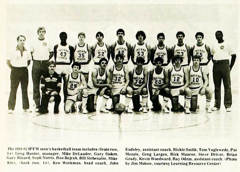 1981 82 MBB team photo