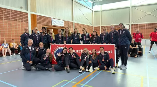Florio with USA Volleyball