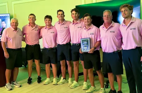 Men's Golf Feaganes Runner-Up