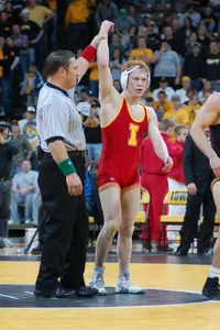 No. 5 ISU Wrestlers Face No. 1 Minnesota