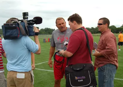 Coach Dan McCarney Speaks at Season's First Practice