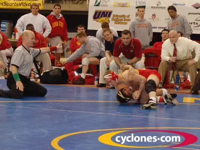 No. 8 ISU Grapplers to Host No. 13 Wisconsin