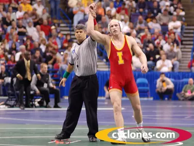Varner Named ISU's Outstanding Wrestler