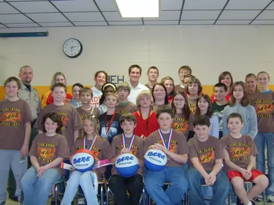 Student-Athletes Honor Fifth-Graders