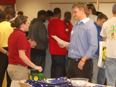 Big Start for Student-Athlete Career Fair