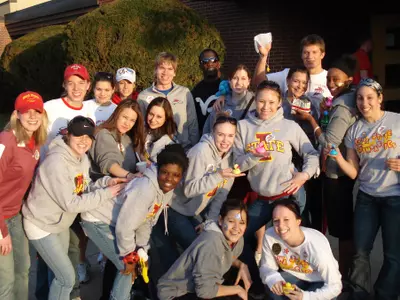 Cyclones a Hit at North Polk Fun Night