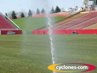 Jack Trice Stadium Field Replacement Complete